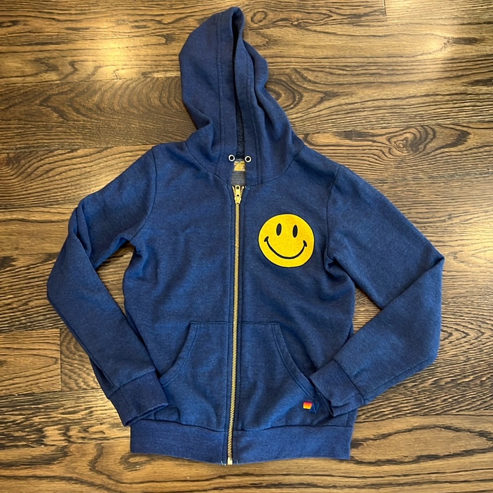 Excellent condition aviator nation hoodie sz girls 12!!!